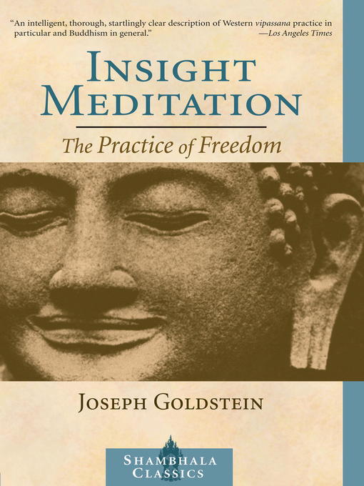 Title details for Insight Meditation by Joseph Goldstein - Available